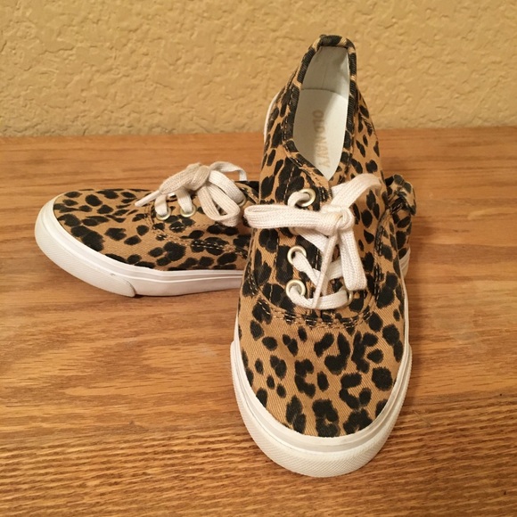 old navy leopard sneakers